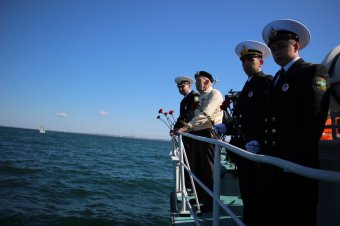 Моряки-пограничники почтили память погибших героев (фото)