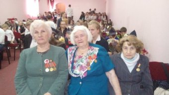 Одесские школьники представили патриотический флешмоб к 70-летию Победы (фото)
