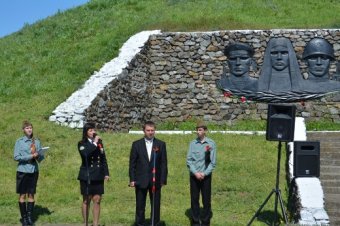 Одесские школьники представили патриотический флешмоб к 70-летию Победы (фото)