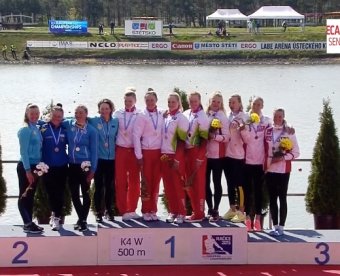 Одесская студентка - серебряная призерка чемпионата Европы по гребле (фото)