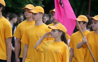 Сегодня прошло торжественное открытие Финала ІІ этапа Всеукраинской детско-юношеской военно-патриотической игры «Сокол»  (фото)