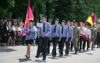 Сегодня прошло торжественное открытие Финала ІІ этапа Всеукраинской детско-юношеской военно-патриотической игры «Сокол»  (фото)