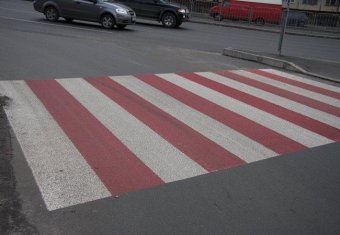 В Одессе продолжаются работы по нанесению дорожной разметки