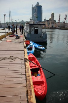 Покатались...Интрига на море