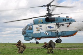 Геннадий Труханов и Сергей Гайдук проинспектировали ход подготовки подразделений морской пехоты украинского флота (фото)