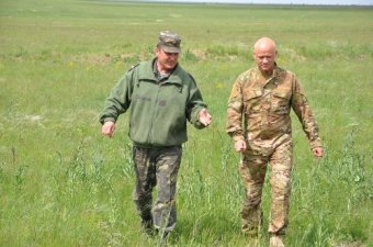 Геннадий Труханов и Сергей Гайдук проинспектировали ход подготовки подразделений морской пехоты украинского флота (фото)