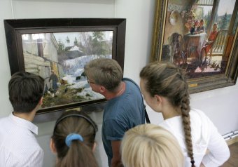 Две выставки в одном музее (фото)