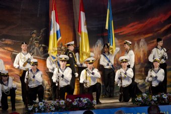 Завершился Международный смотр-конкурс "Песня в солдатской шинели"