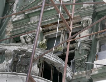 Дом-призрак в центре Одессы