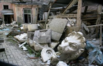 Дом-призрак в центре Одессы
