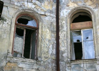 Дом-призрак в центре Одессы