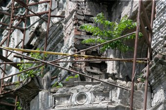 Дом-призрак в центре Одессы