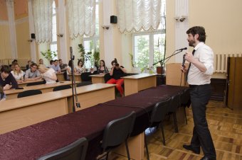 Андрей Новак рассказал одесским студентам как поднять украинскую экономику
