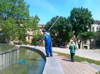 Одесские власти отчитались о подготовке фонтанов к летнему периоду (фото)