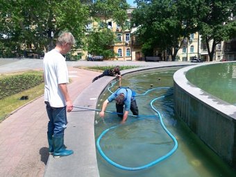 Одесские власти отчитались о подготовке фонтанов к летнему периоду (фото)