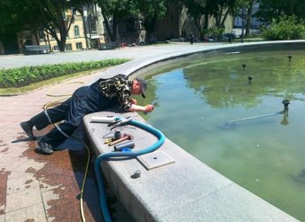 Одесские власти отчитались о подготовке фонтанов к летнему периоду (фото)