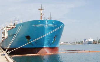 Ильичевский морской порт принял очередные танкеры-гиганты (фото)
