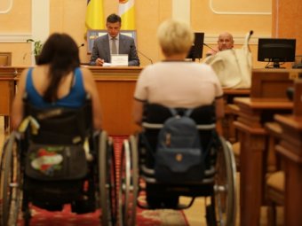 В одесской мэрии рассмотрели вопросы обеспечения доступности для граждан с особыми потребностями (фото)