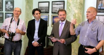В Одессе открылась выставка, посвященная городам-побратимам Марселю, Одессе и Хайфе (фото)