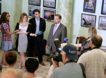 В Одессе открылась выставка, посвященная городам-побратимам Марселю, Одессе и Хайфе (фото)