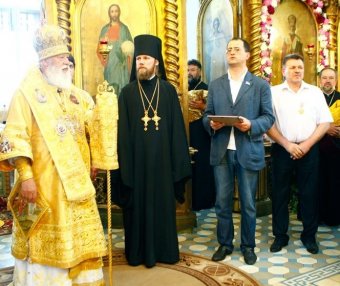 Митрополит Агафангел и депутат облсовета стали Почетными гражданами Вилково