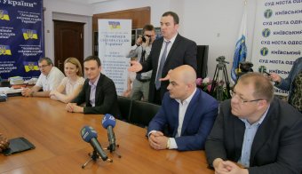 Руководитель проекта USAID «Справедливое правосудие» Дэвид Вон посетил Киевский райсуд Одессы (фото)