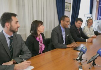 Руководитель проекта USAID «Справедливое правосудие» Дэвид Вон посетил Киевский райсуд Одессы (фото)