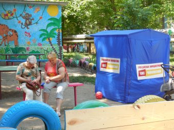 В Суворовском районе появилась ещё одна баскетбольная площадка (фото)