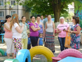 В Суворовском районе появилась ещё одна баскетбольная площадка (фото)