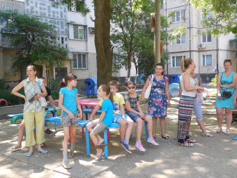 В Суворовском районе появилась ещё одна баскетбольная площадка (фото)