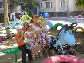 В Суворовском районе появилась ещё одна баскетбольная площадка (фото)
