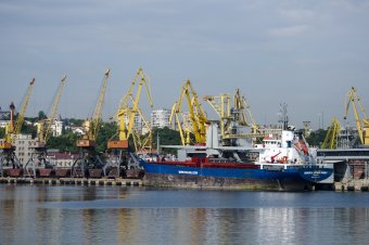 В акватории Одесского порта