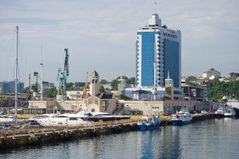В акватории Одесского порта