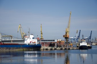 В акватории Одесского порта