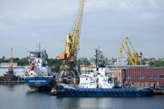 В акватории Одесского порта