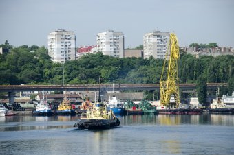 В акватории Одесского порта