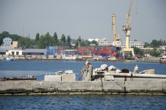 В акватории Одесского порта