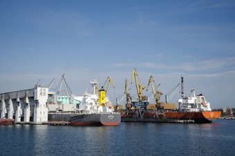 В акватории Одесского порта