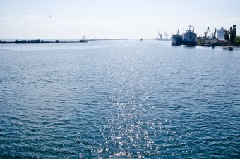 В акватории Одесского порта