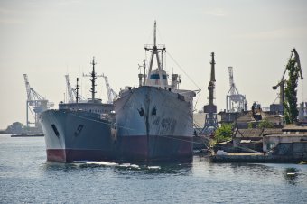 В акватории Одесского порта