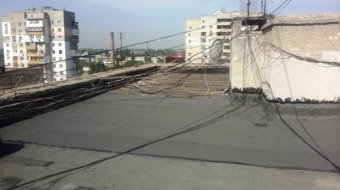 В Одессе ремонтируют крыши (фото)