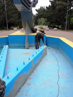 В Одессе после ремонта включили фонтан-памятник Стефану Джевецкому