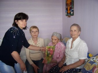 Одесситке Александре Ивановне Могломьян исполнился 101 год!