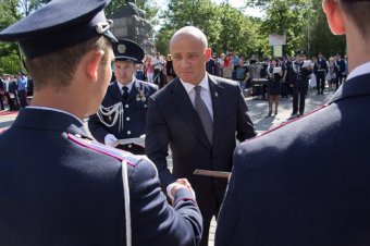 Курсантов Одесского государственного университета внутренних дел посвятили в защитники правопорядка (фото)