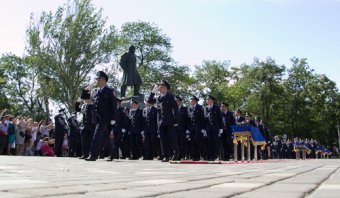 Курсантов Одесского государственного университета внутренних дел посвятили в защитники правопорядка (фото)
