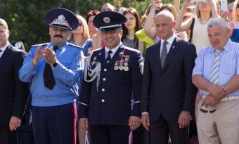 Курсантов Одесского государственного университета внутренних дел посвятили в защитники правопорядка (фото)