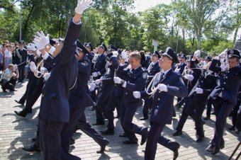 Курсантов Одесского государственного университета внутренних дел посвятили в защитники правопорядка (фото)