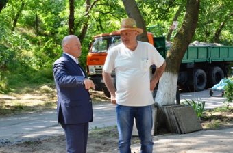 На Трассе здоровья продолжается установка туалетов (фото)