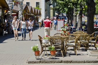 На Дерибасовской