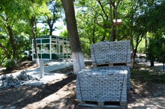 Трасса здоровья освобождается от разрухи прошлых лет (фото)